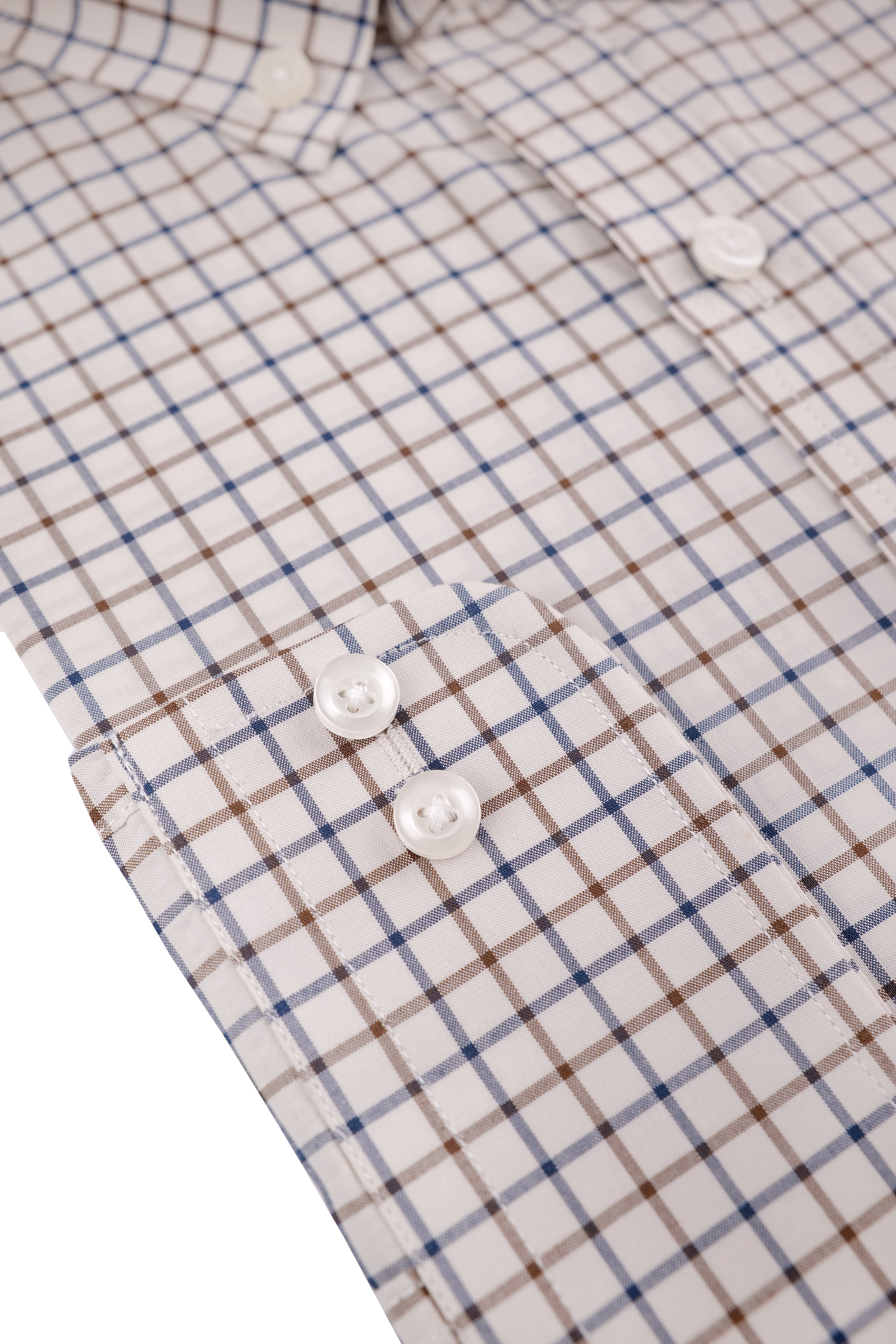 Earthy Multi-Grid Check Shirt - 052638/04