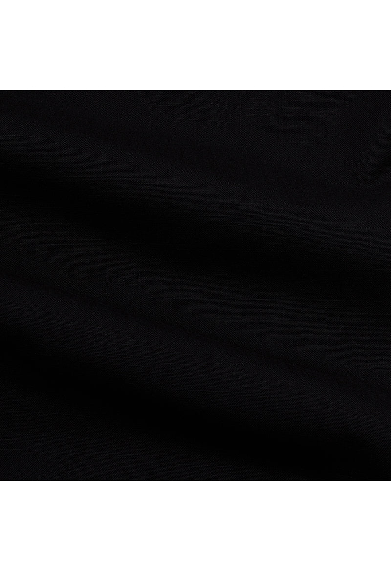 Black linen shirt - 032250-11 - Califord