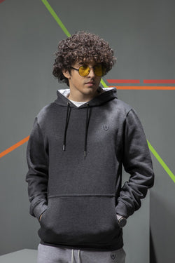 Solid Pull-over Hoodie