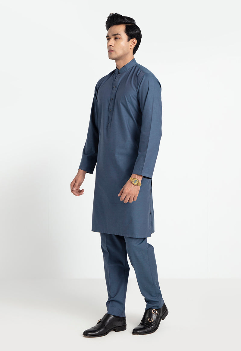Kurta pajama suit - fm012201 - Blue
